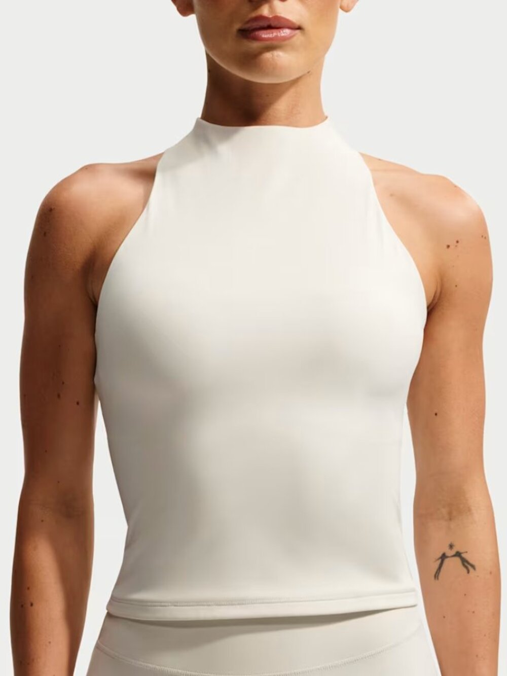 NikeSKIMS Matte Racerback Tank Top (Ivory)